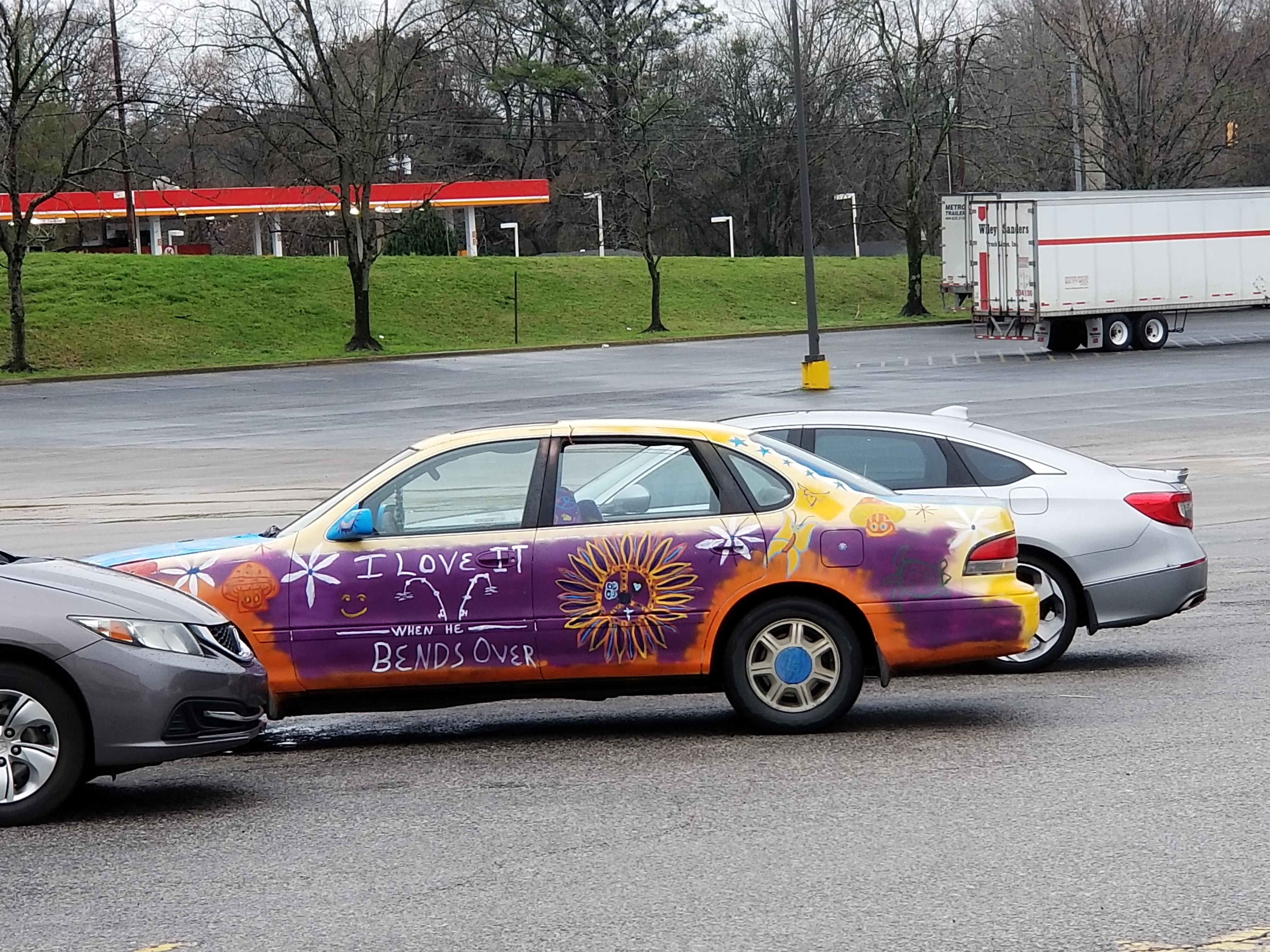 full size car - I Love It When He Bends Over