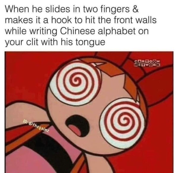 hypnotize cartoon - When he slides in two fingers & makes it a hook to hit the front walls while writing Chinese alphabet on your clit with his tongue Cartoon Network Ig