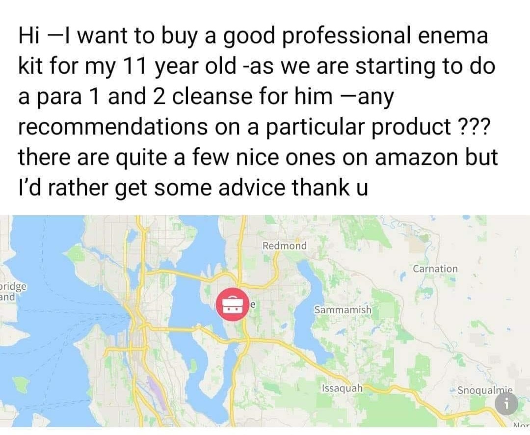 hill & knowlton - Hi I want to buy a good professional enema kit for my 11 year old as we are starting to do a para 1 and 2 cleanse for him any recommendations on a particular product ??? there are quite a few nice ones on amazon but I'd rather get some a