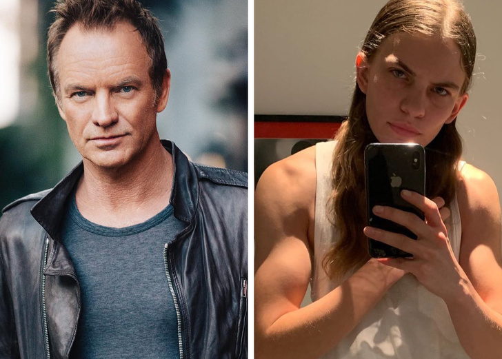 Sting and his daughter, Eliot Sumner