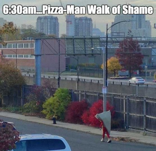 walk of shame halloween meme - am_PizzaMan Walk of Shame