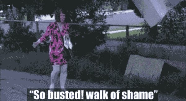 meredith the office walk of shame - "So busted! walk of shame"