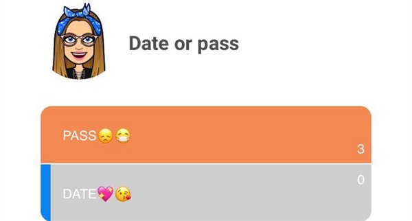 cartoon - Date or pass Pass Date