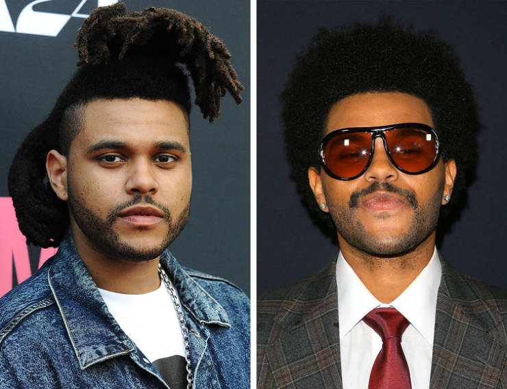 weeknd new look