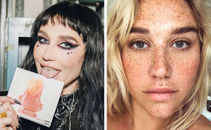 celebrities with freckles no makeup