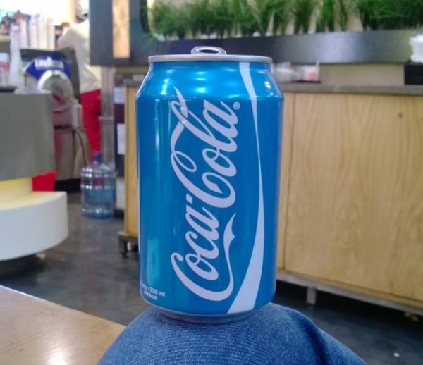 In Turkey, you can enjoy your favorite soft drink in an unusual design.