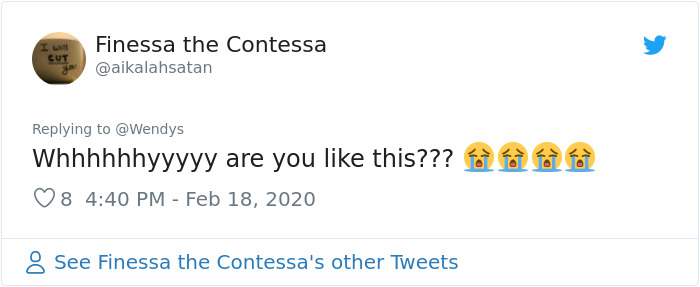 document - Finessa the Contessa Whhhhhhyyyyy are you this??? 8 8 See Finessa the Contessa's other Tweets