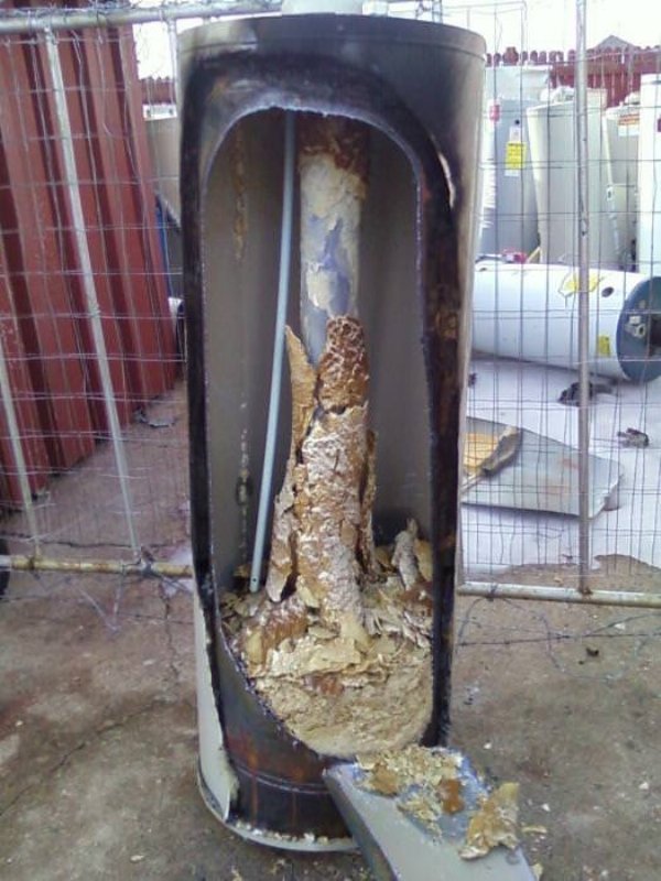 hot water heater sediment
