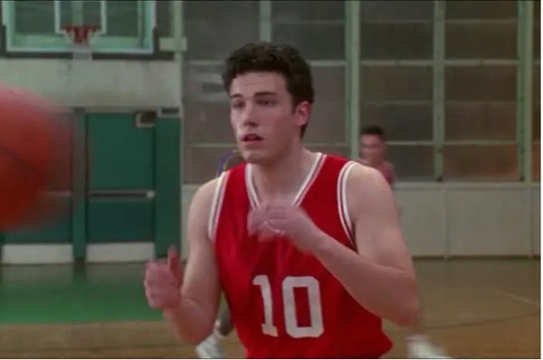 Ben Affleck was a high school basketball player in the Buffy the Vampire Slayer movie.