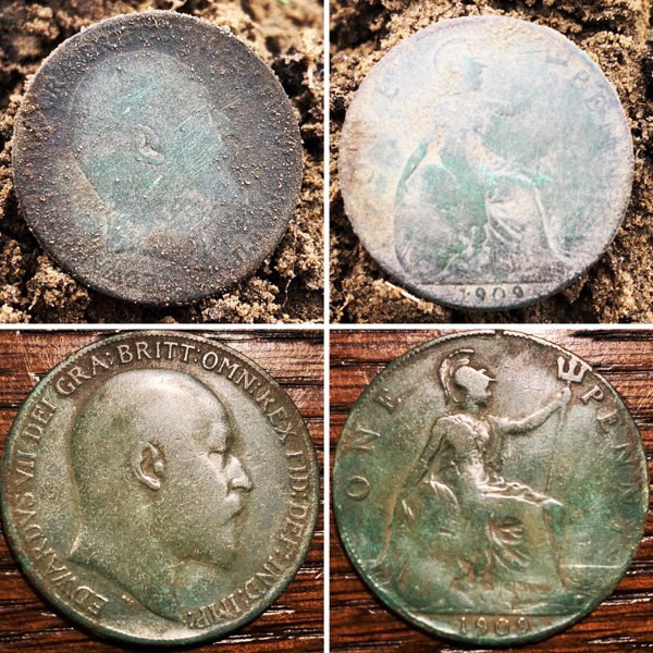 Dug this brilliant British Penny the other day.