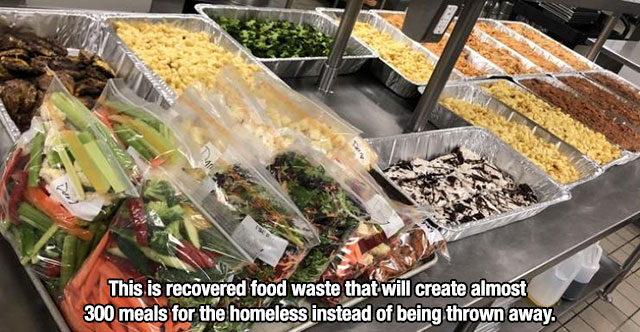 vegetable - This is recovered food waste that will create almost 300 meals for the homeless instead of being thrown away.