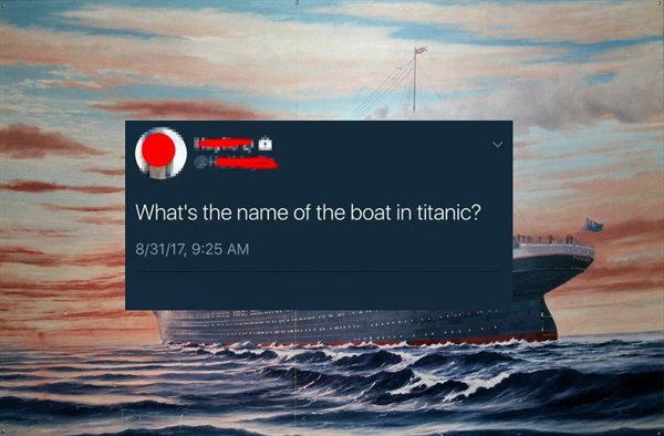 titanic boat - What's the name of the boat in titanic? 83117,