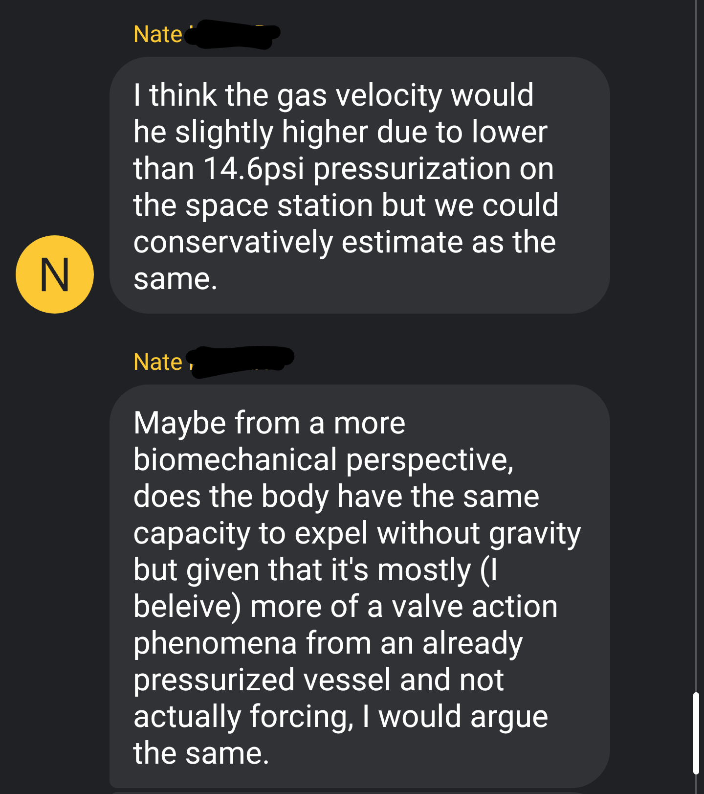 steve irwin death video - Nate I think the gas velocity would he slightly higher due to lower than 14.6psi pressurization on the space station but we could conservatively estimate as the same. Nate. Maybe from a more biomechanical perspective, does the bo