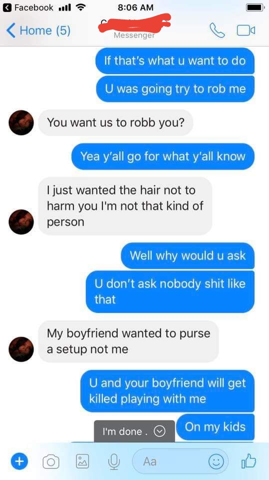 Woman Tried to Set-Up and Rob Wig Seller But Got Called Out.