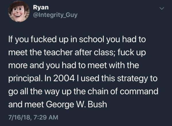 blasting rope to waluigi hentai - Ryan If you fucked up in school you had to meet the teacher after class; fuck up more and you had to meet with the principal. In 2004 Tused this strategy to go all the way up the chain of command and meet George W. Bush 7