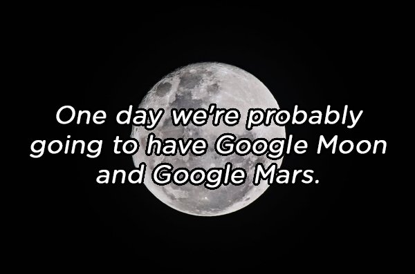 hi res moon - One day we're probably going to have Google Moon and Google Mars.
