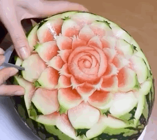 Watermelon art.