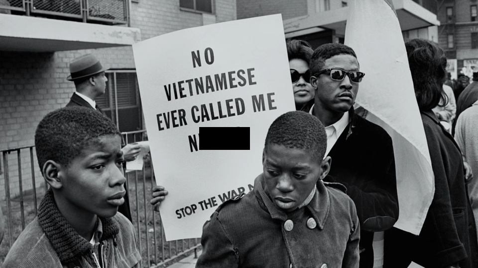 Protest against the Vietnamwar 1966