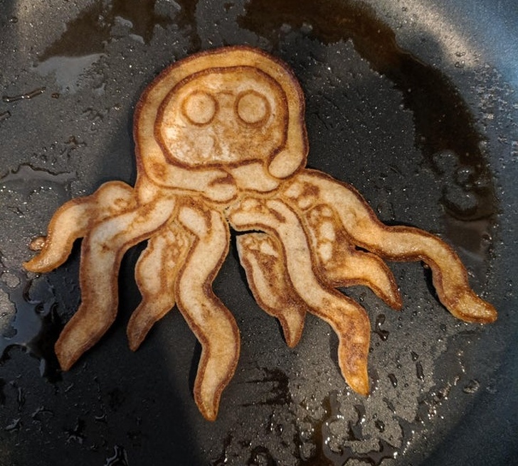 octopus pancake