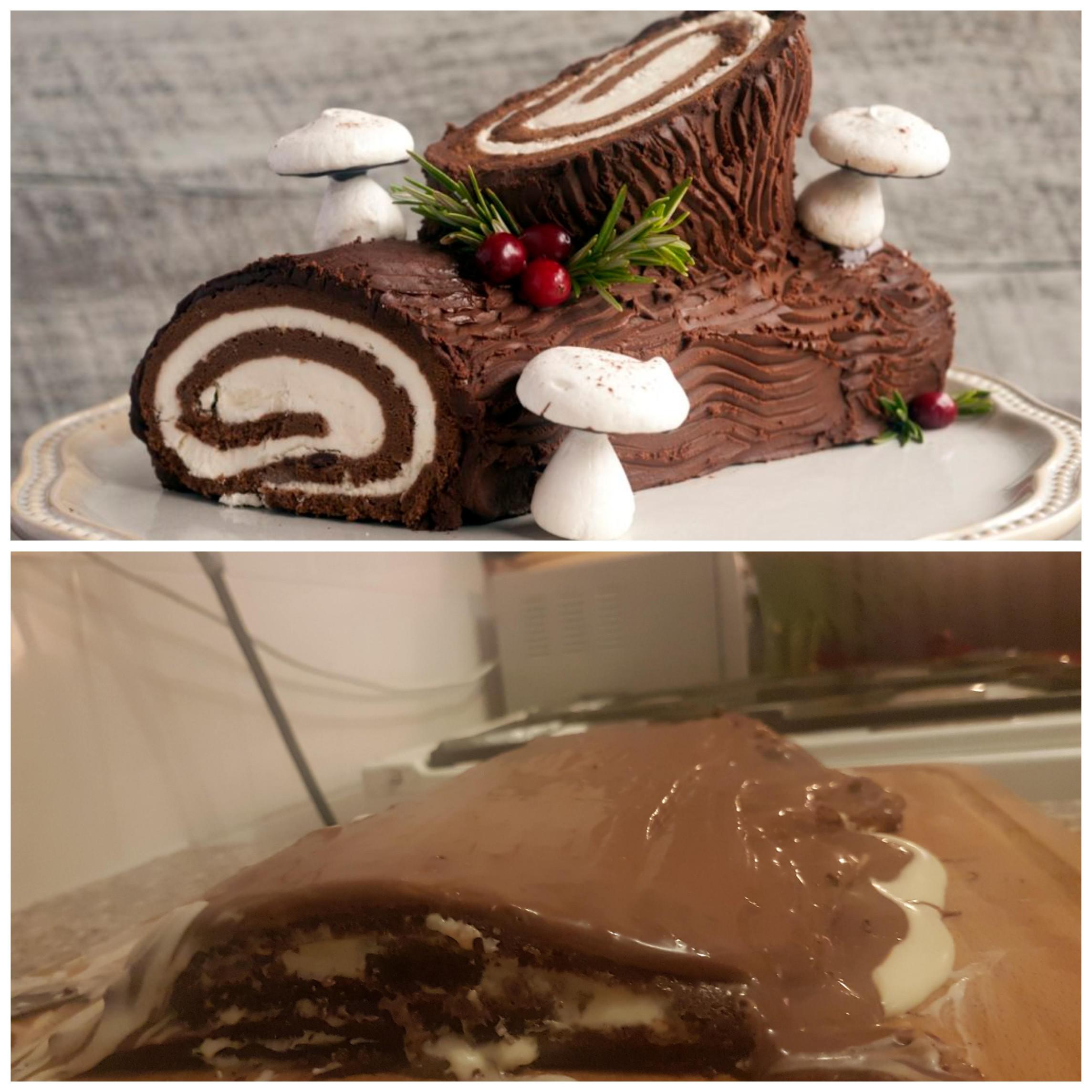 flour bakery yule log