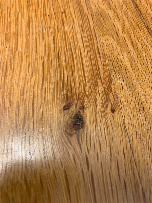 “This wood grain on my desk that looks like a dog.”