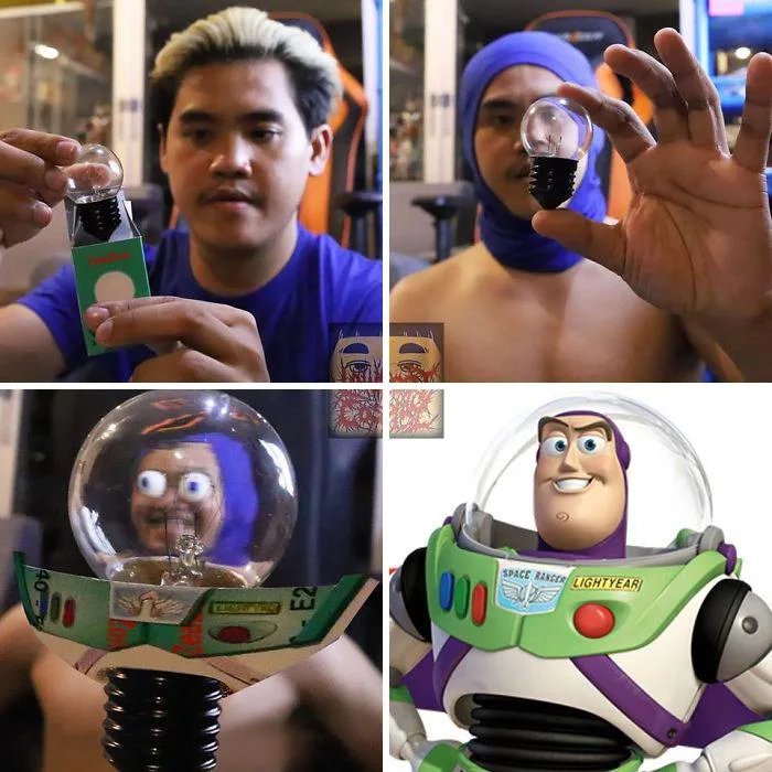 low cost cosplay guy - Space Ranger Lightyear