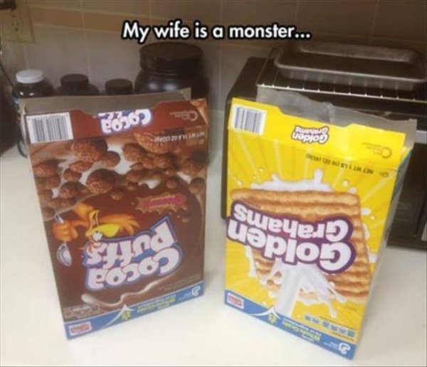 snack - My wife is a monster...