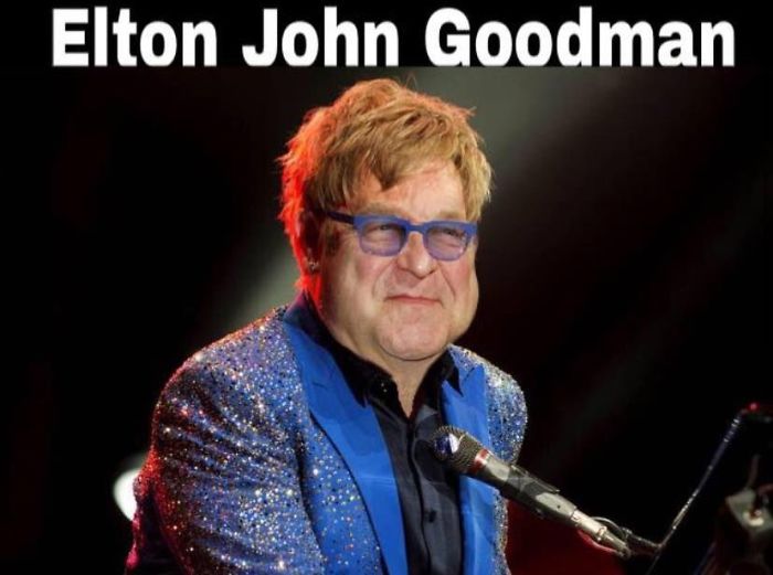 elton john funny - Elton John Goodman