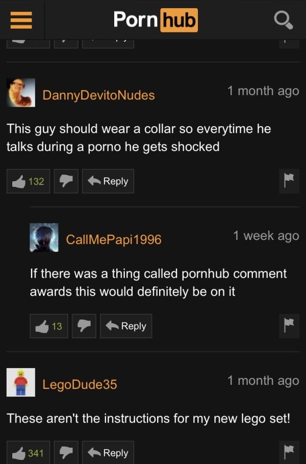 31 Pornhub Comments That are a Wild Ride.