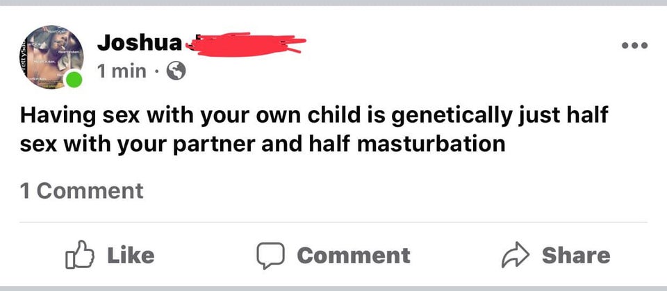 fujitsu tagline - Joshua 1 min. Having sex with your own child is genetically just half sex with your partner and half masturbation 1 Comment Comment