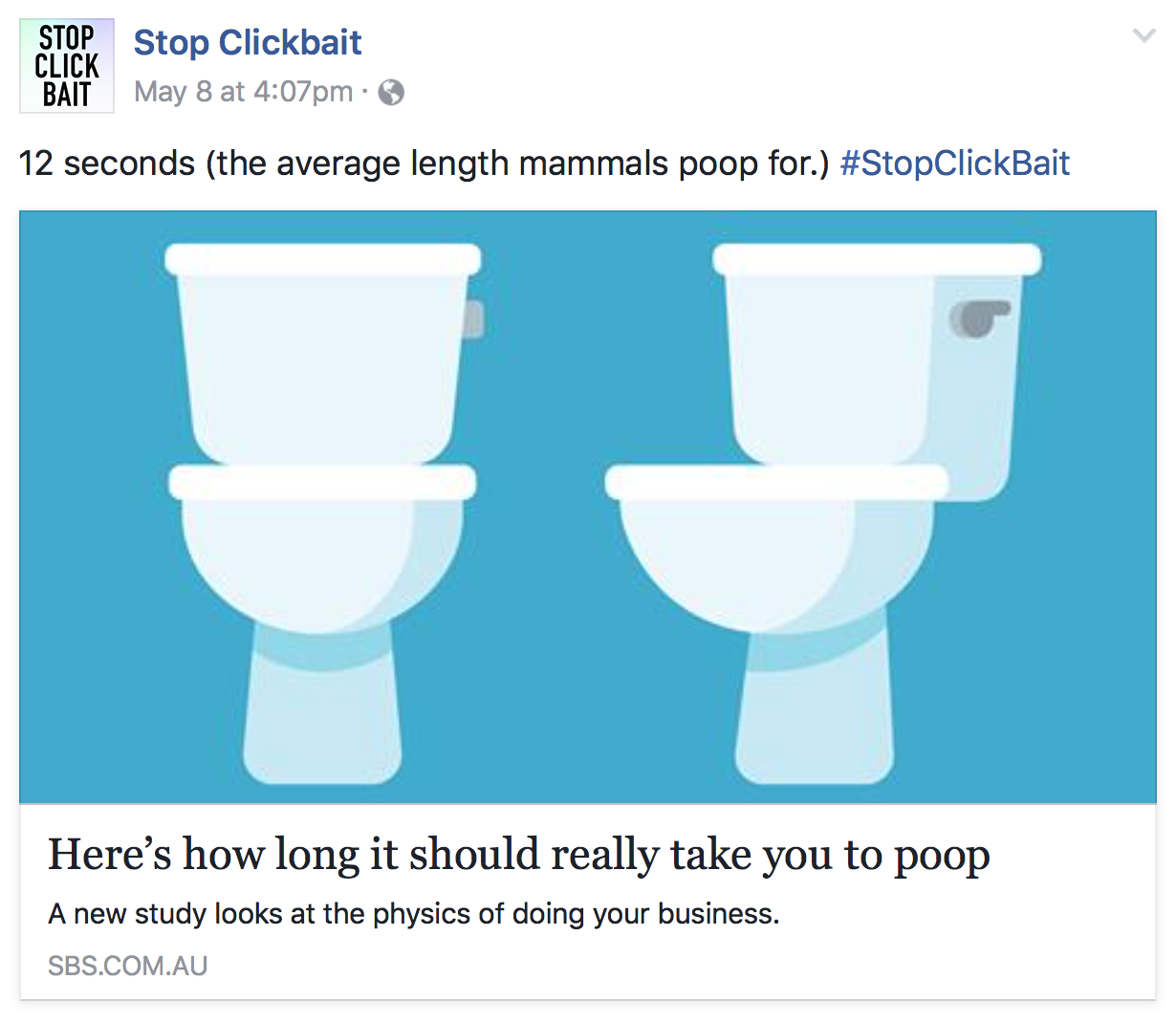 29 Posts From Stop Clickbait That Did Everyone a Favor.