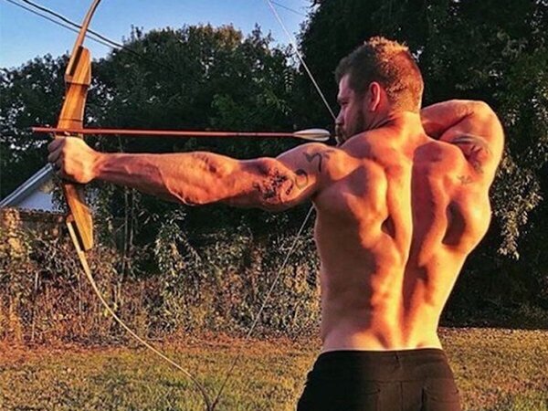 muscular archer