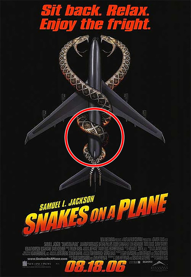 snakes on a plane poster
