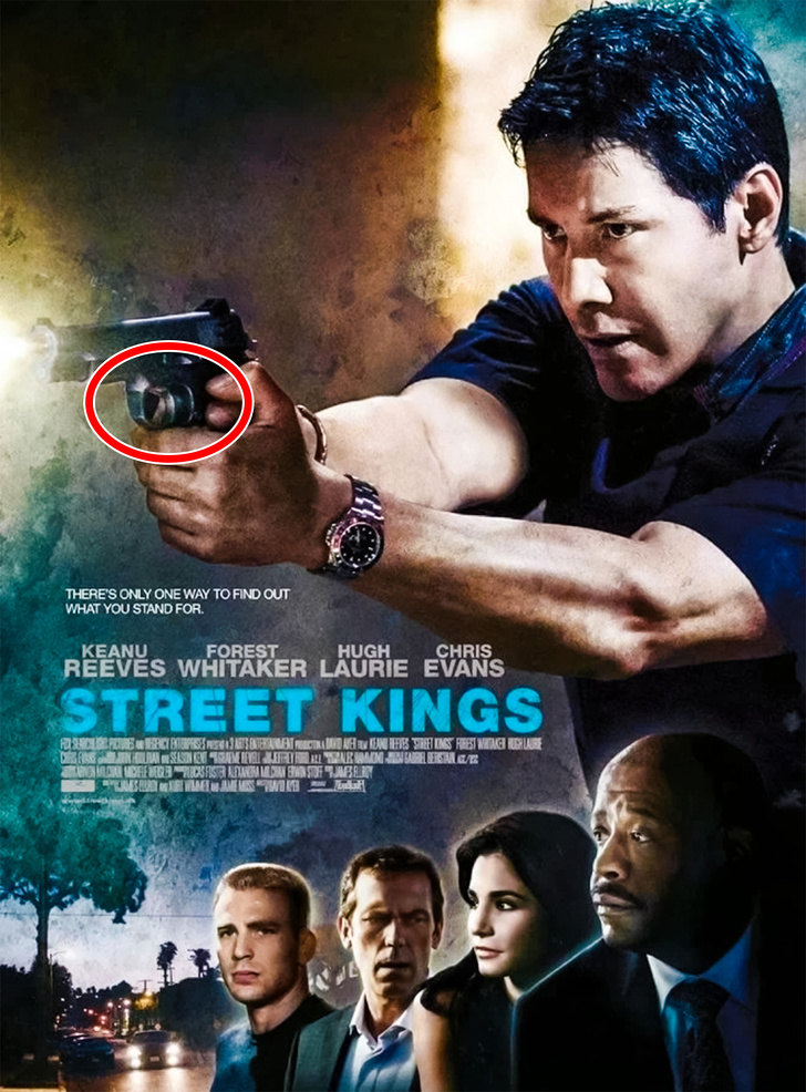 street kings movie poster - There'S Only One Way To Find Out What You Stand For. Keanu Forest Hugh Chris Reeves Whitaker Laurie Evans Street Kings Gabilah Eneb Talverinner Tessut Fabet Elam Ws