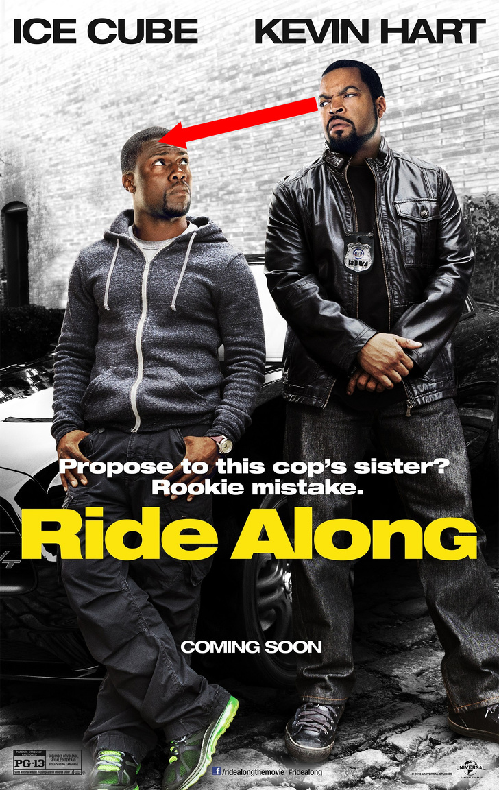kevin hart ice cube movie - Ice Cube Kevin Hart Propose to this cop's sister? Rookie mistake. Ride Along Coming Soon