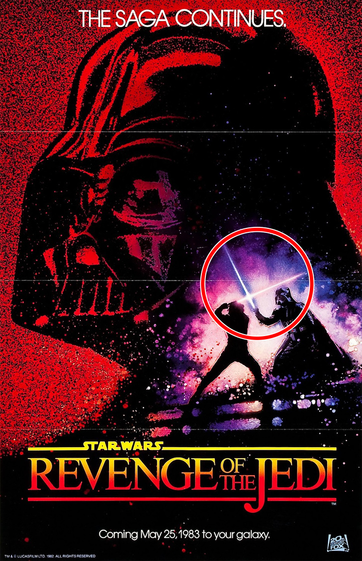 star wars revenge of the jedi poster - The Saga Continues. Revengejedi Coming May 25.1983 to your gako.