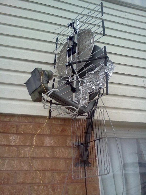 not to install satellite dishes