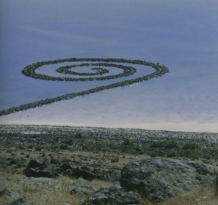 spirals of andy goldsworthy