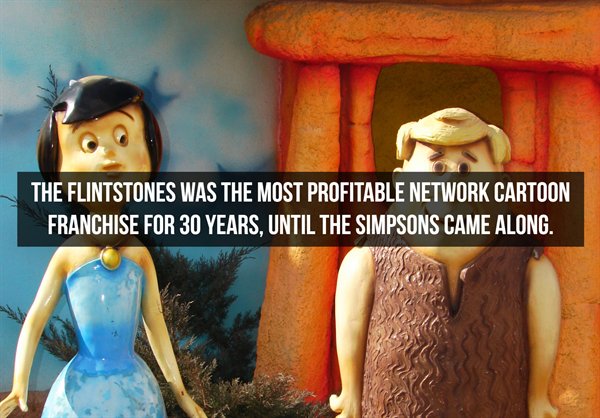 The Flintstones Was The Most Profitable Network Cartoon Franchise For 30 Years. Until The Simpsons Came Along.