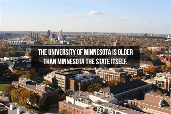 university of minnesota twin cities minneapolis mn - The University Of Minnesota Is Older Than Minnesota The State Itself.