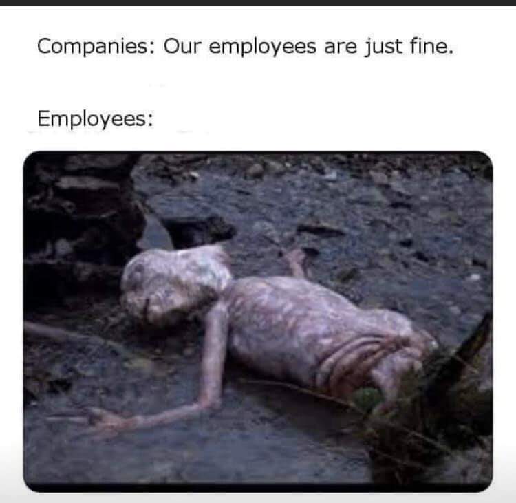 et died - Companies Our employees are just fine. Employees