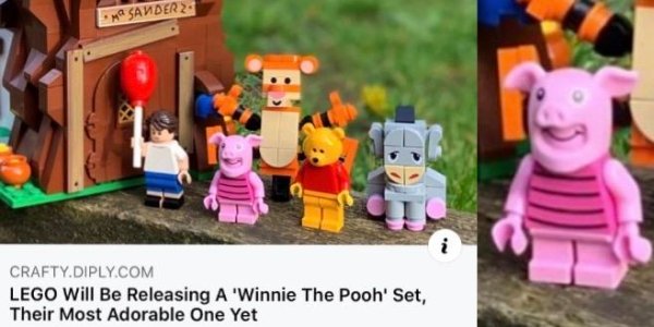 Winnie-the-Pooh - Wa Sander 24 Crafty.Diply.Com Lego Will Be Releasing A 'Winnie the Pooh' Set, Their Most Adorable One Yet