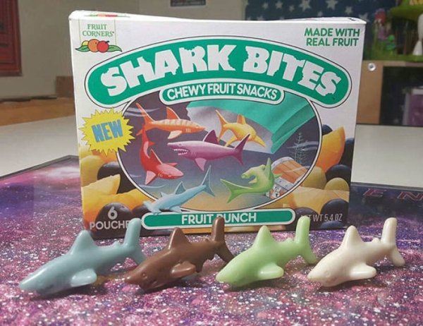 sharks fruit snacks - Fruit Corners Made With Real Fruit Bites Shar Chewy Fruitsnacks Fruit Punch Wt 54OZ Pouche