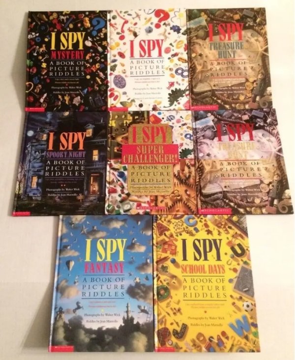 spy collection - Endy I Spy I Sdy Of Treasure Hun A Book Of Picture Riddles A Book Of Picture Rii Dies A Book Of Picture Rdles Ind Super Ainha Spooky Night A Book Of Picture Riddles A Book Of Picture Riddles Book Of Picture Sriddlps I Spy Spyu Lantast A B