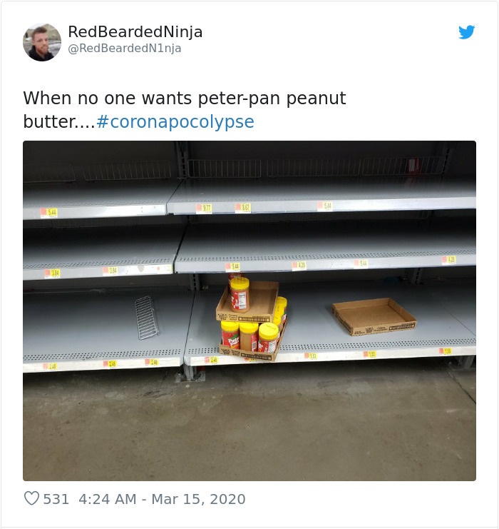 vehicle - RedBeardedNinja When no one wants peterpan peanut butter.... 531