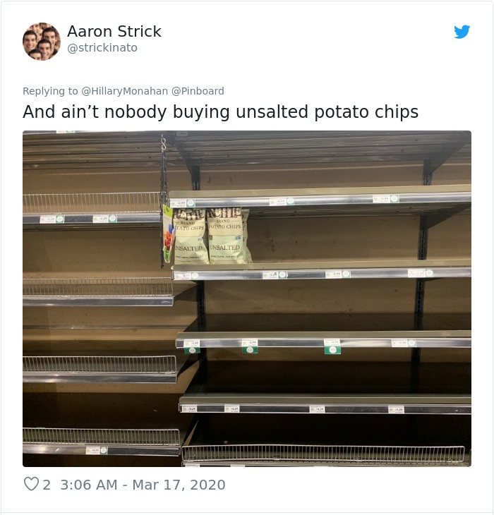 steel - Aaron Strick Monahan And ain't nobody buying unsalted potato chips Irundi Catchers Punto Chips Salted Unsalted 2