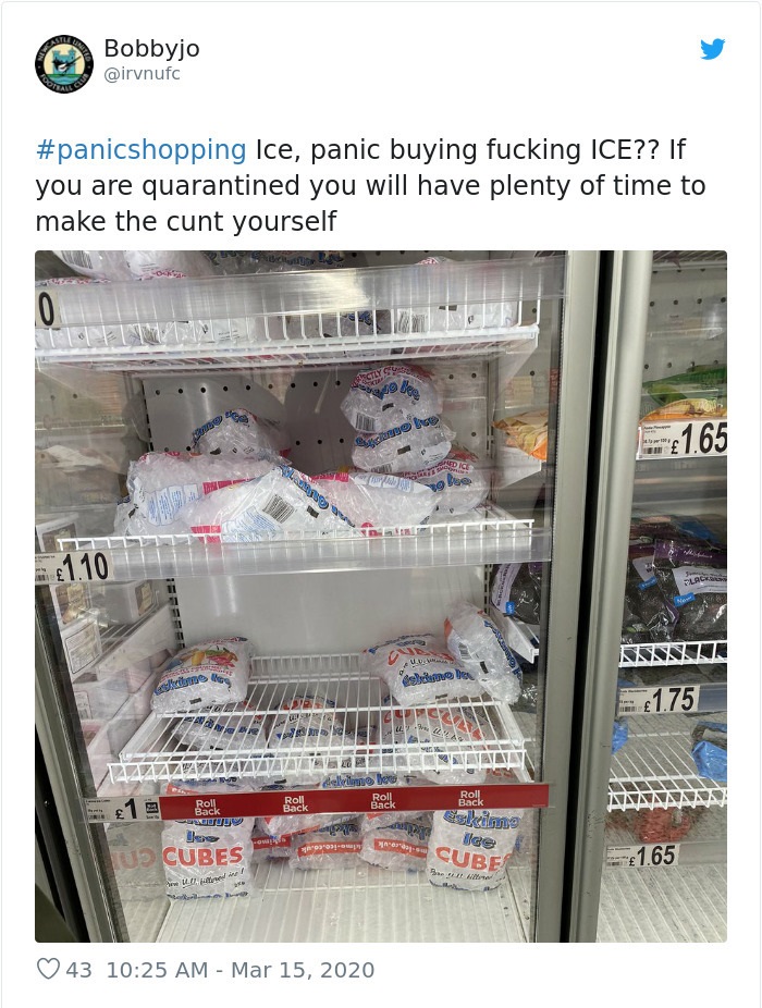25 People Who Don't Know How To Panic Buy