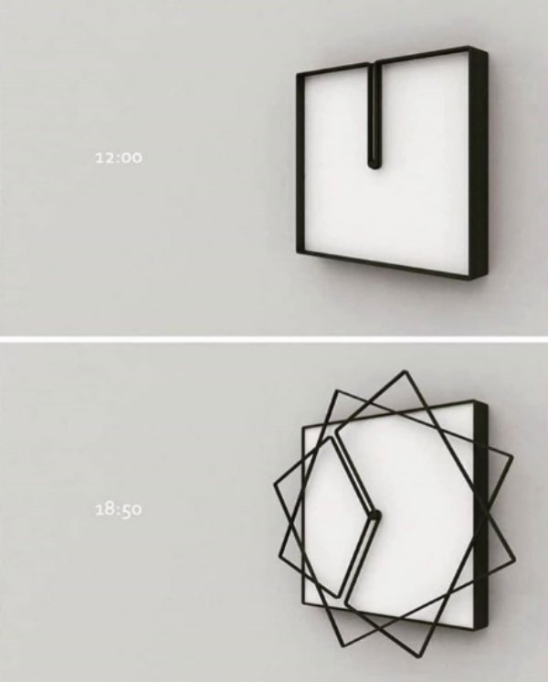 weird wall clocks -