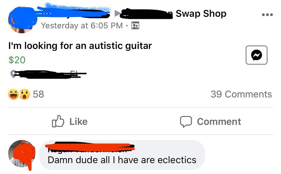 diagram - Swap Shop Yesterday at I'm looking for an autistic guitar $20 58 39 0 Comment Damn dude all I have are eclectics