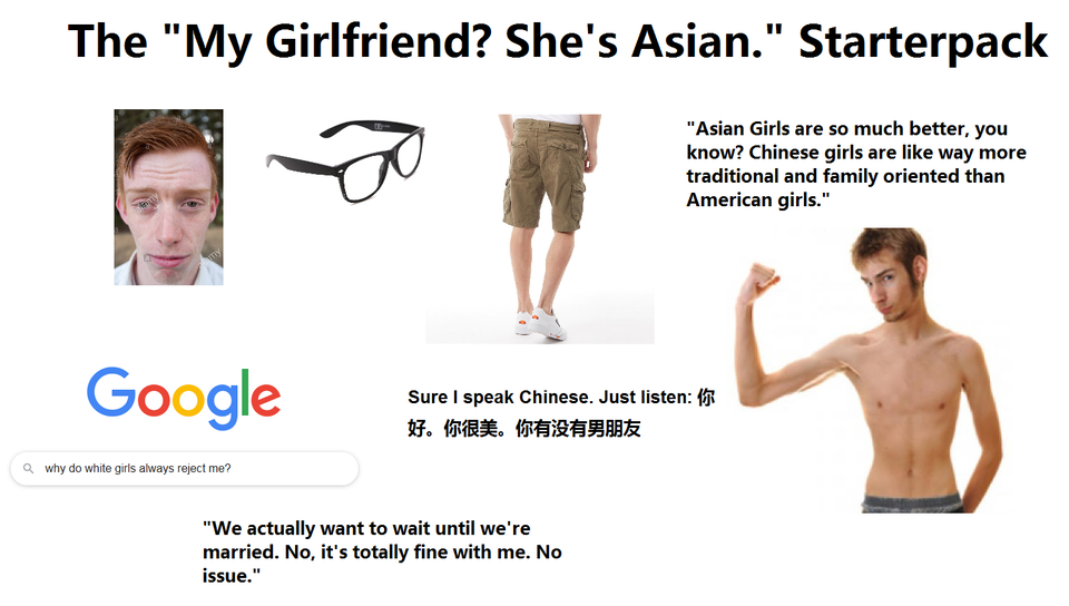 nerd glasses at claires - The "My Girlfriend? She's Asian." Starterpack "Asian Girls are so much better, you know? Chinese girls are way more traditional and family oriented than American girls." Google Sure I speak Chinese. Just listen 1 07. 1RX R Ate Q 